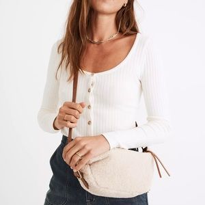 Madewell sherpa sling bag